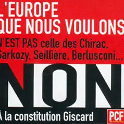 Autocollant Europe PCF