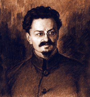 Trotsky, Sergei Pichugin, 1923